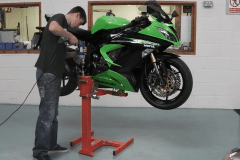 Kawasaki Ninja motorcycle  Lift