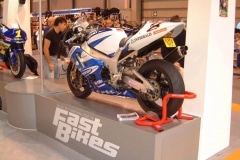 Suzuki motorcycle wheel chock