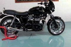 Classic or sports bike wheel chock